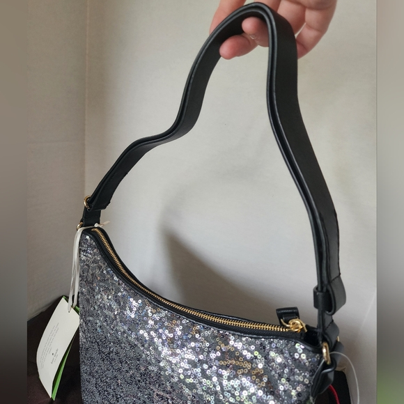 NFS✨️NWT✨️RARE Kate Spade Limited Edition Story Book Lined Vivienne Glitter Bag - Picture 4 of 16